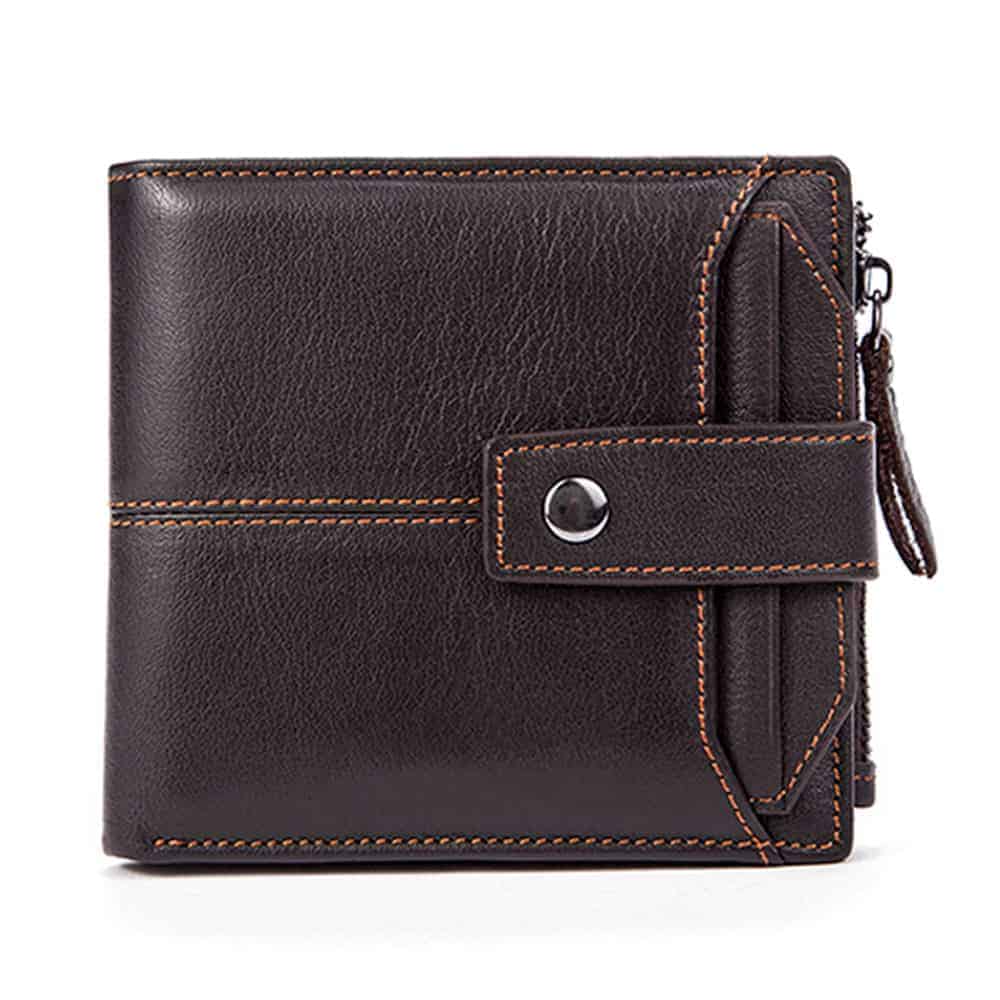 Portefeuille cuir homme, Cuir de vache, antimagnétique RFID.8929-2