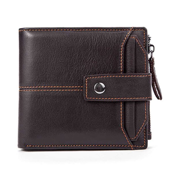 Portefeuille cuir homme, Cuir de vache, antimagnétique RFID.8929-2