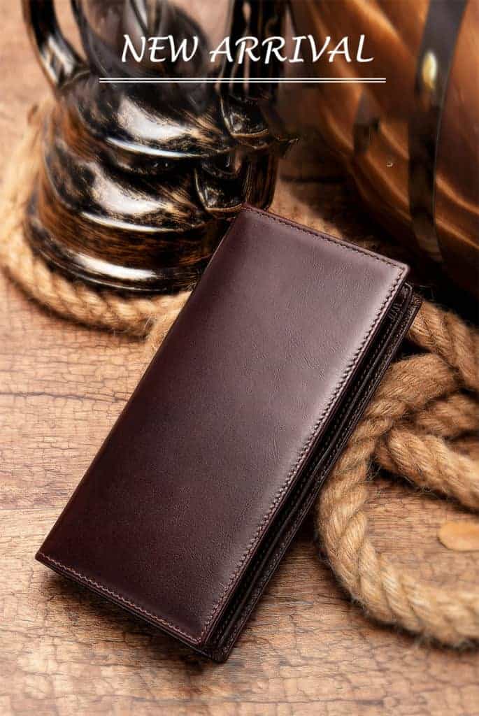 Portefeuille cuir homme, affaires, paquet de cartes, multifonction.8011-22