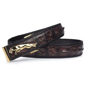 Ceintures en crocodile hommes