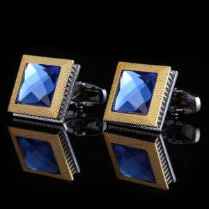 Boutons de manchette Cristal