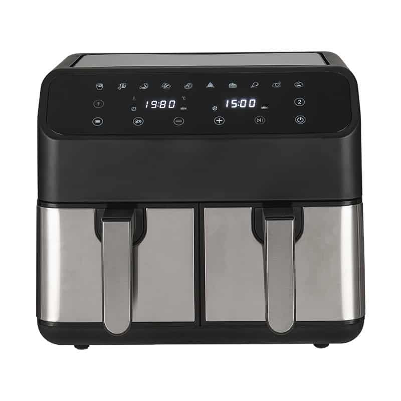 Friteuse à air à double pot en acier inoxydable DH-901A (8)