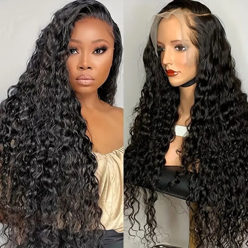 Front lace wig, petites perruques bouclées en fibre chimique, realiste LS-XJ003-4
