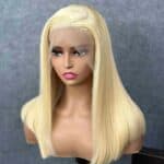 Perruque Lace Front Wig 13x4, blond clair LS-DF001