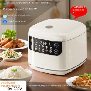 Cuiseur à riz intelligent, minuterie, écran tactile RC-CN003-001