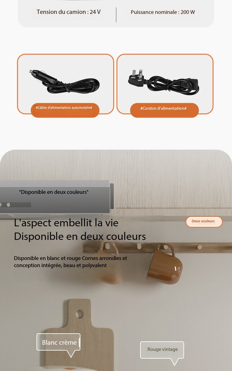 Cuiseur à riz intelligent, minuterie, écran tactile RC-CN003 DEMO 014