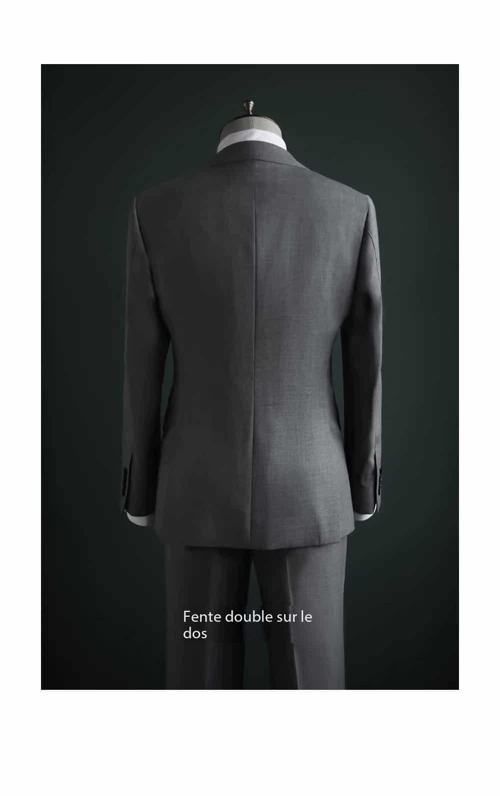 100% wool, high-end, semi-fused suit M2130 Demo 02