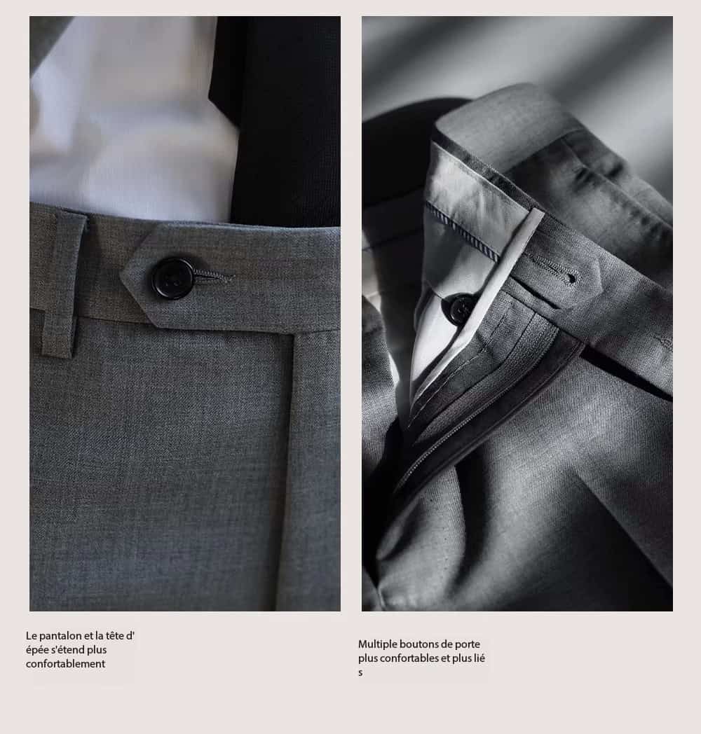 100% wool, high-end, semi-fused suit M2130 Demo 07