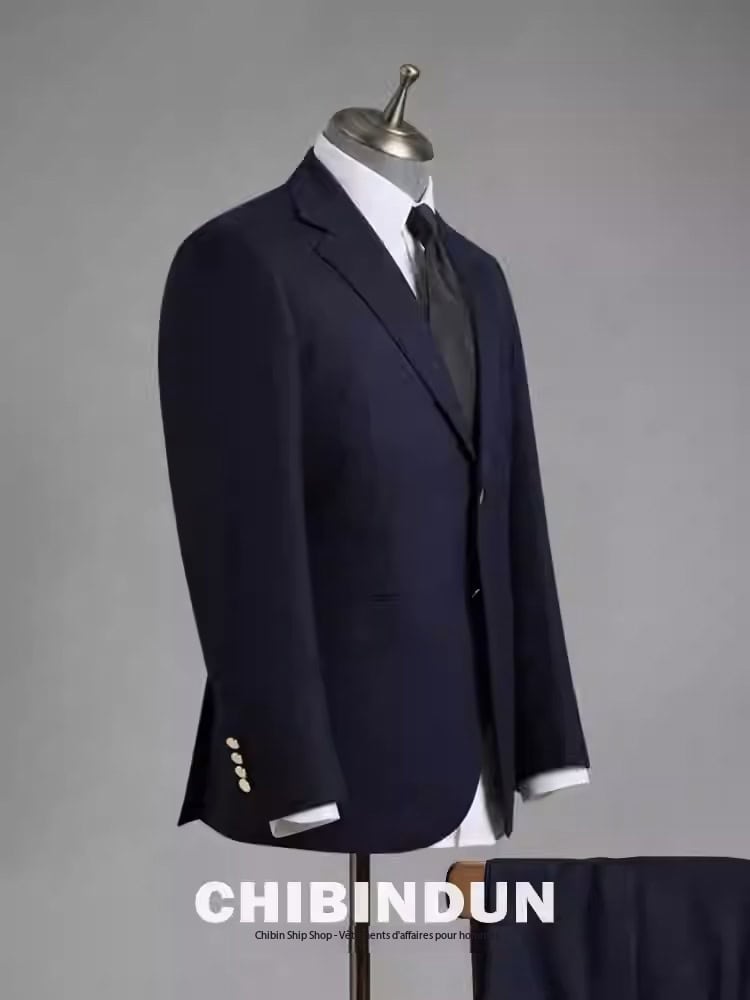 Costume homme en laine fine de haute qualité DYH8505-04