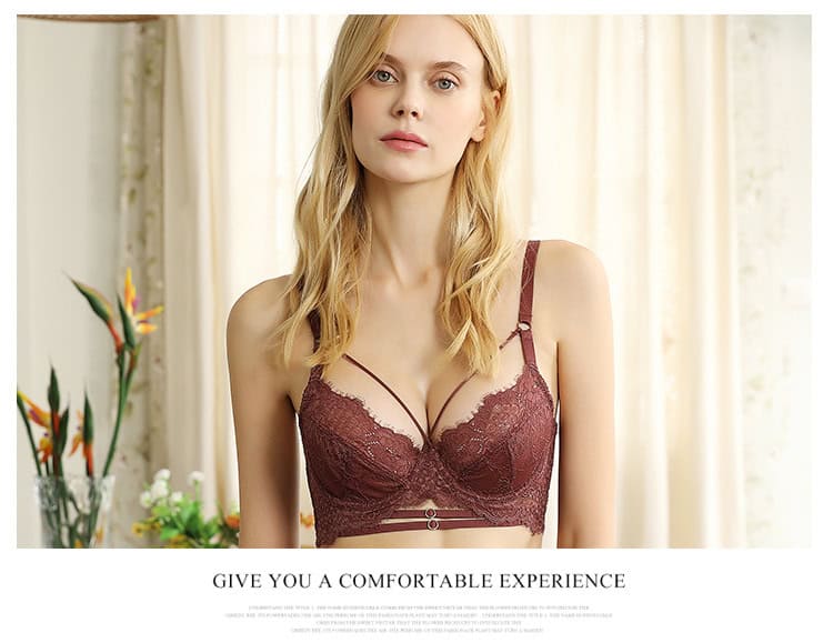 Women's lingerie set, ultra-thin sheer bra 20215 Demo 04