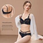 Ensemble soutien-gorge push-up, fin, à maintien latéral 9293-7
