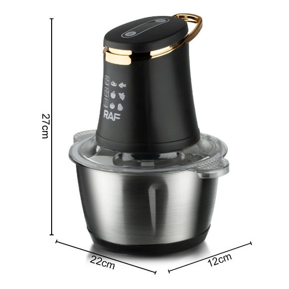R.7034 Stainless Steel Electric Meat Grinder Demo 05