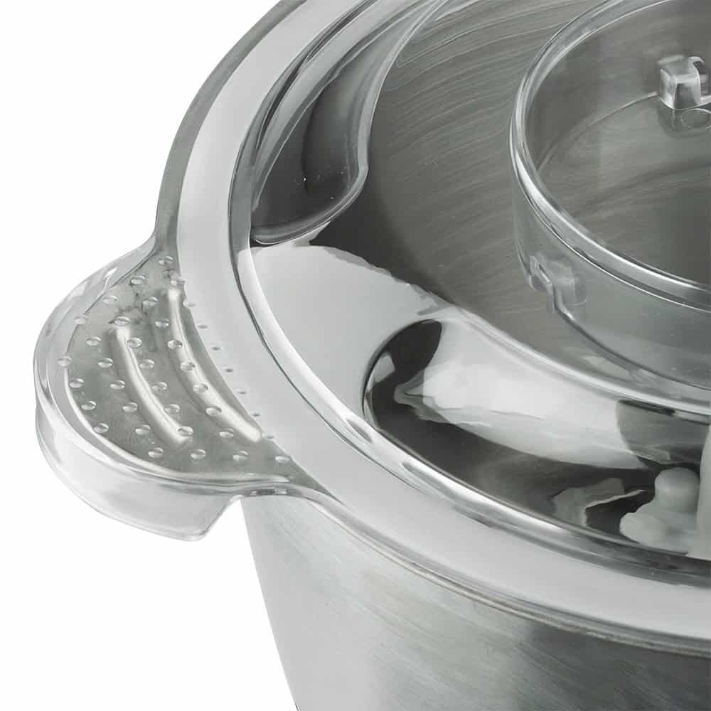 R.7034 Stainless Steel Electric Meat Grinder Demo 07