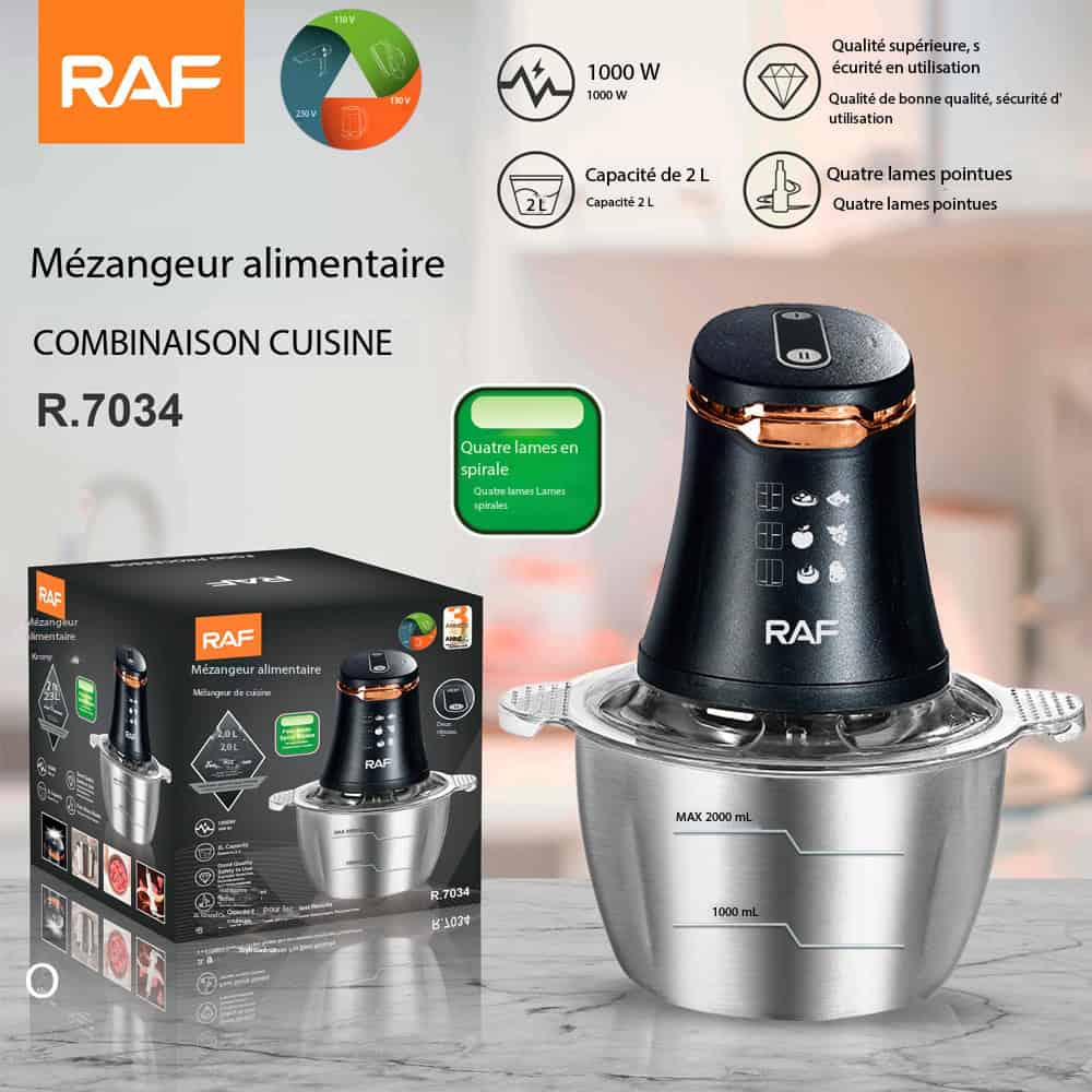 R.7034 Stainless Steel Electric Meat Grinder