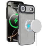 Chargeur sans fil MagSafe pour iPhone, compatible et pratique pour une recharge rapide.