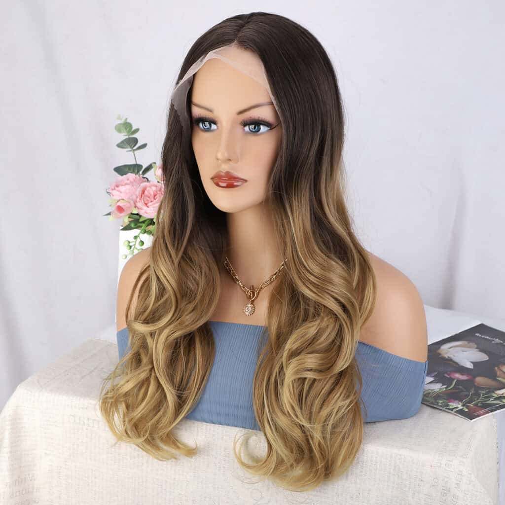High-end, hyper-realistic semi-synthetic lace wig RLL10348-R61522-03.jpg