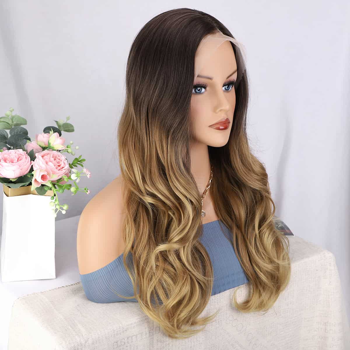 High-end, hyper-realistic semi-synthetic lace wig RLL10348-R61522-05.jpg