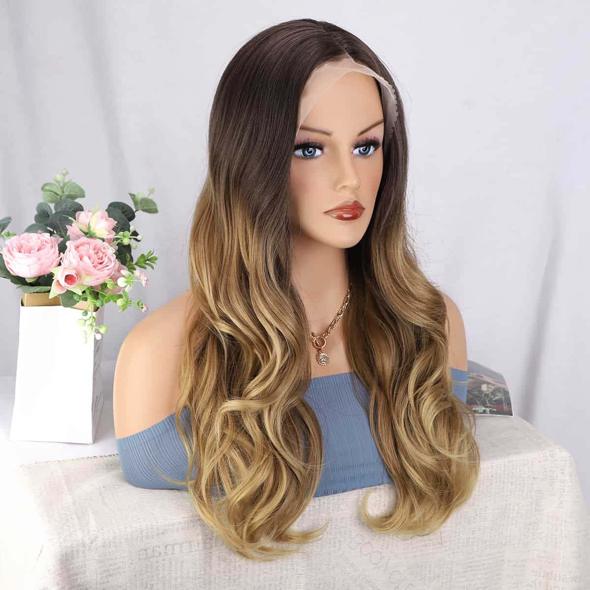 High-end, hyper-realistic semi-synthetic lace wig RLL10348-R61522-06.jpg