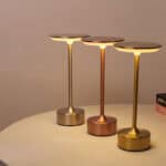 Lampe de table décorative tactile à induction en forme de I