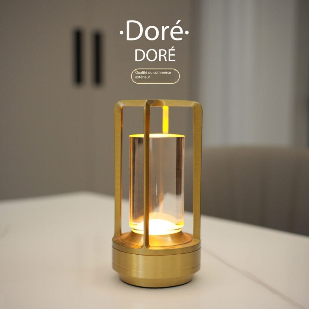 Lampe de table décorative tactile rechargeable 22786703950-07