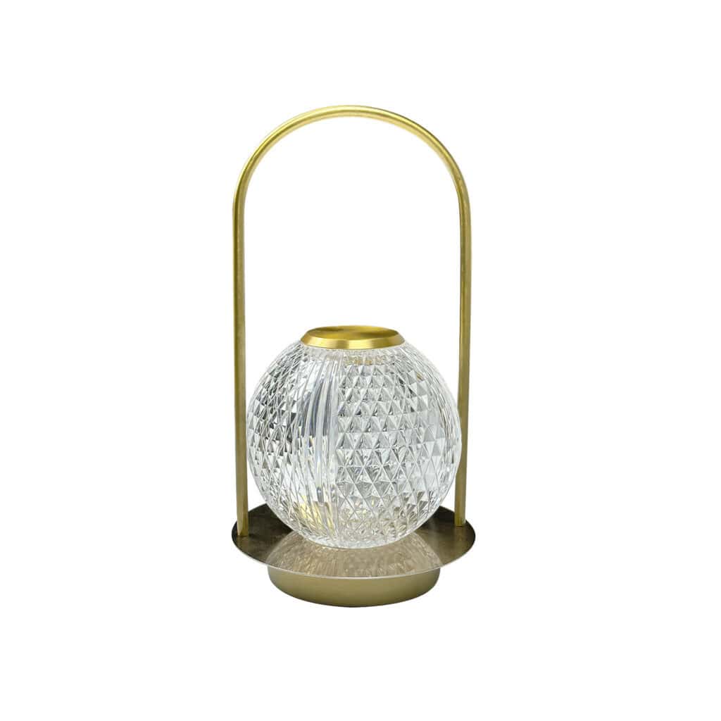 Lampe de table portable en métal, design créatif Portatif n° 5 -6