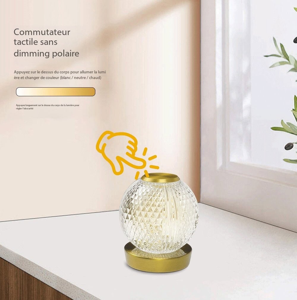 Lampe décorative d'ambiance sphérique LH-220103030273 Demo 06
