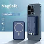 Chargeur portable puissance 10000mAh avec design moderne et compatibilité pour smartphones et appareils électroniques.