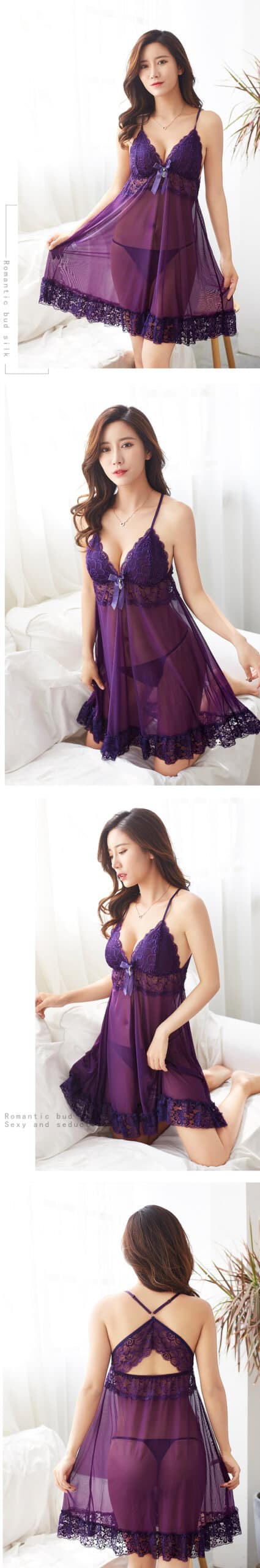 Sexy lace babydoll, plus-size babydoll 1283# demo 03