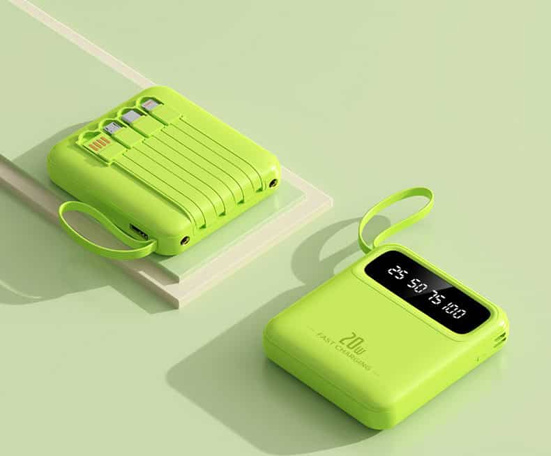 Power-bank-fast-charging-large-capacity-DX299-demo-green