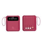 Chargeur portable portable avec affichage numérique, Power Bank 200W, rechargeable rapidement.
