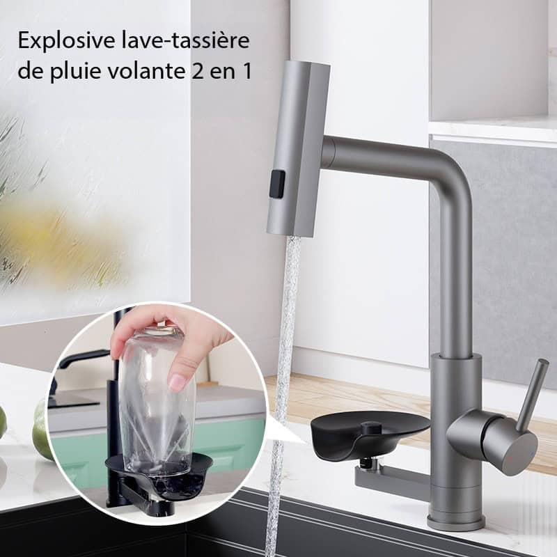 Robinet de cuisine Raindry en acier inoxydable 304 S3149-5-9