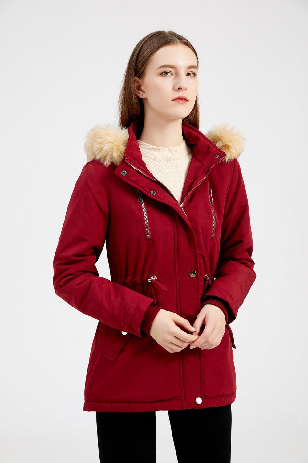 Women's lambswool coat 567 Demo 2