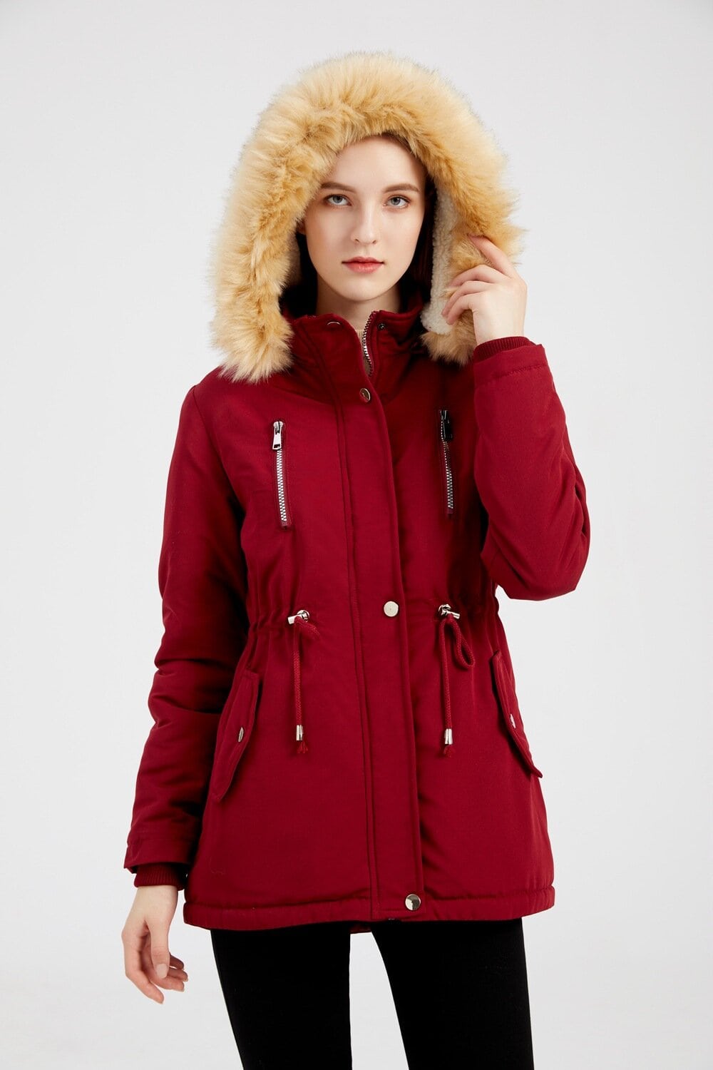 Women's lambswool coat 567 Demo 4