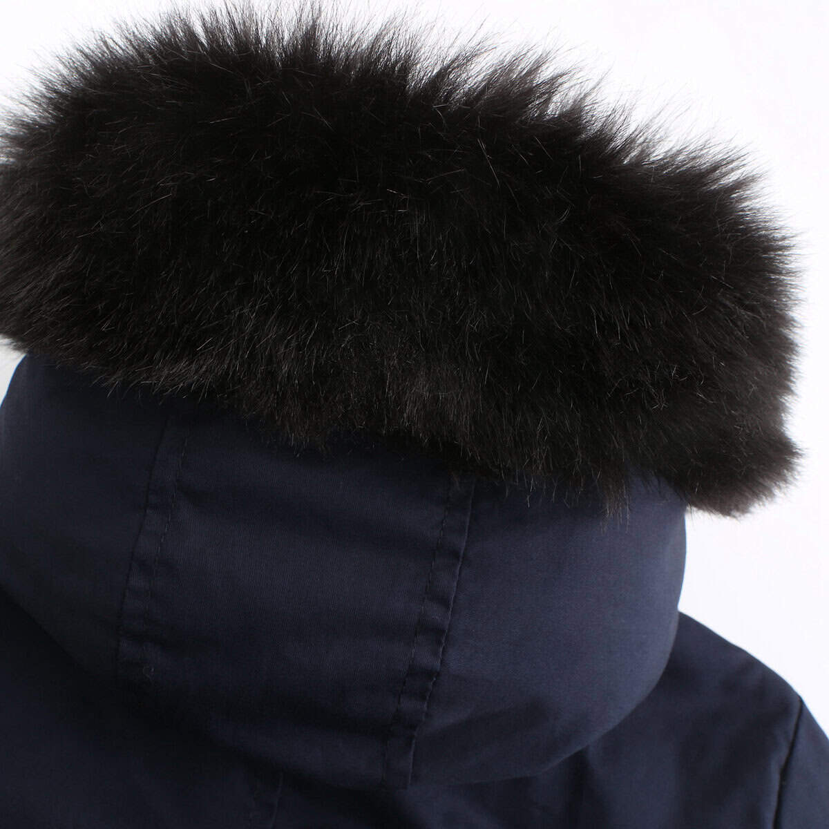 Parka femme automne hiver, doublé polaire, capuche D400 Demo 017