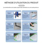 Revêtement sol en ciment époxy coloré autonivelant HYBL-HYCS-02