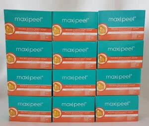 Savon exfoliant Maxi Peel aux enzymes de papaye éclaircissant, 125 g