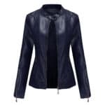 Veste en cuir femme. Veste nouvelle tendance femme F258-03