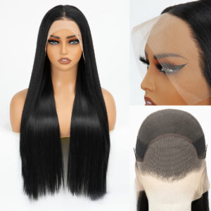 Lace wig en fibre bio synthétique hyper protéiné 134 ALW-201&1B-03