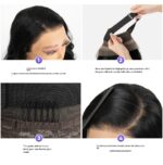 Lace wig en fibre bio synthétique hyper protéiné 134 ALW-201&1B-04