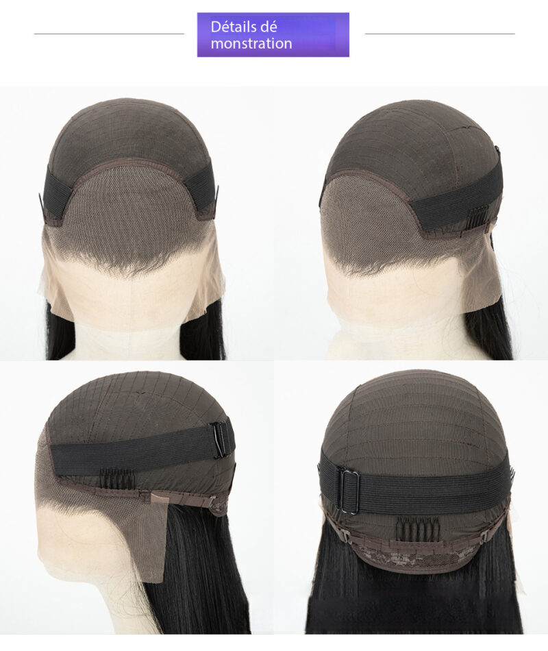 Lace wig en fibre bio synthétique hyper protéiné 134 ALW-201&1B-05