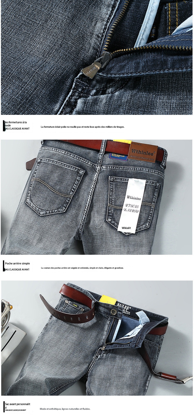 Men's Stretch Denim Jeans 816 Demo 0019