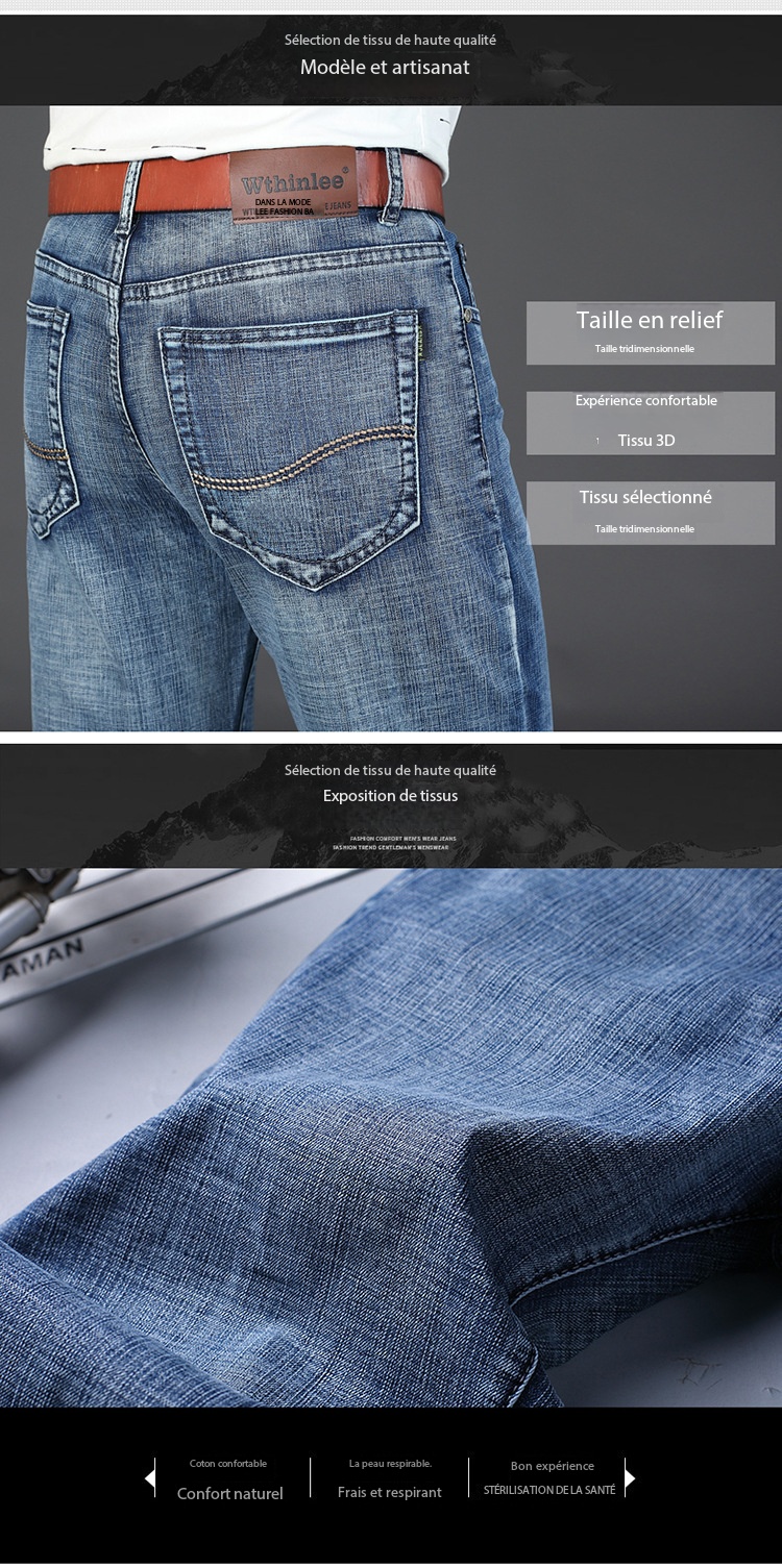 Men's Stretch Denim Jeans 816 Demo 002