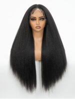 Perruque en fibre de soie bio hyper protéinée style afro ALW-001-Demo 01 NEW