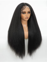 Perruque en fibre de soie bio hyper protéinée style afro ALW-001-Demo 02 NEW