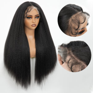 Perruque en fibre de soie haute température, afro LMM-001001 NEW
