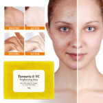 Savon au curcuma, illumine le teint, effet glow BC 002 new 003
