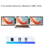 Écran d’extension d’ordinateur portable 14 pouces Z140A01D-Demo ecran