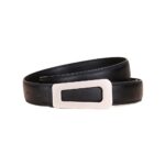 Ceinture cuir femmes, ceinture polyvalente haut de gamme Carré de taille 3.0-02