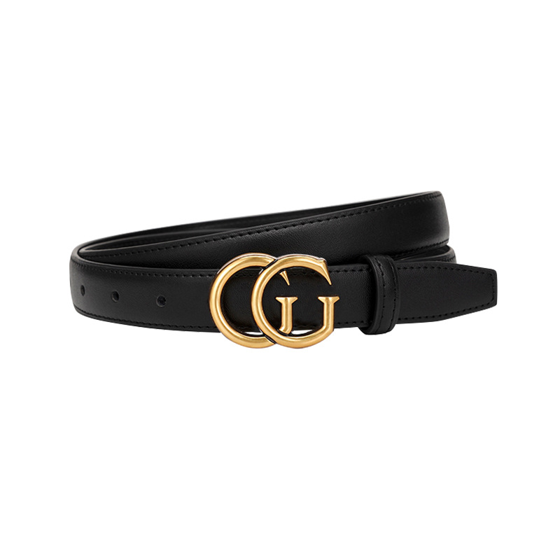 Ceinture en cuir femme, design haut de gamme 2035-04