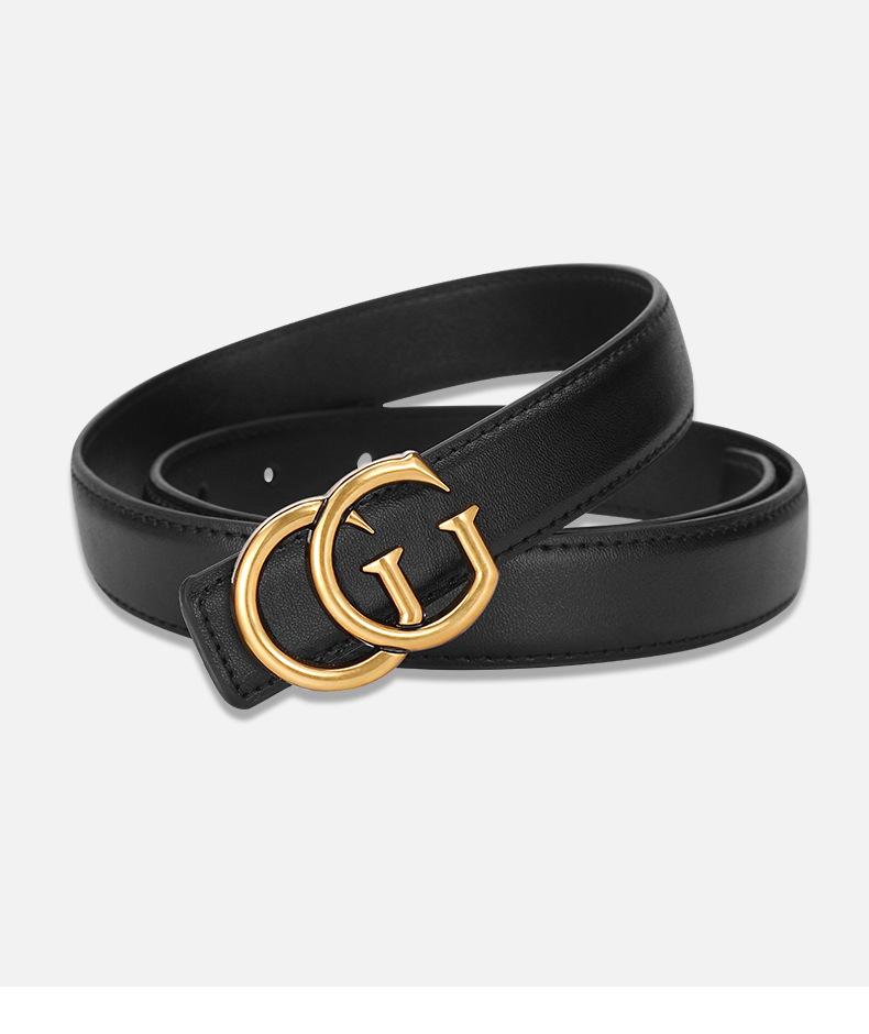 Ceinture en cuir femme, design haut de gamme 2035 Demo 04